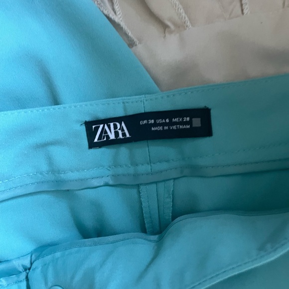 Zara Aqua Blazer and Pants Set - Picture 4 of 7
